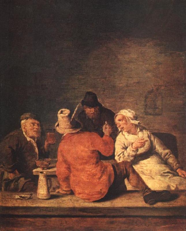 MOLENAER, Jan Miense Peasants in the Tavern af oil painting image